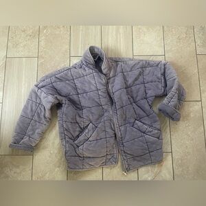 Oversized Forever 21 Jacket in purple